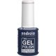 Andreia Professional Gel Nagellack Lösemittelfrei und Geruchlos G04 Rosa Glitzer mit Goldtönen