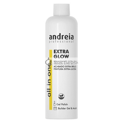 Andreia Professional Extra Glow Dip, Gél Lakk, Builder és Akril Körmök - 250ml