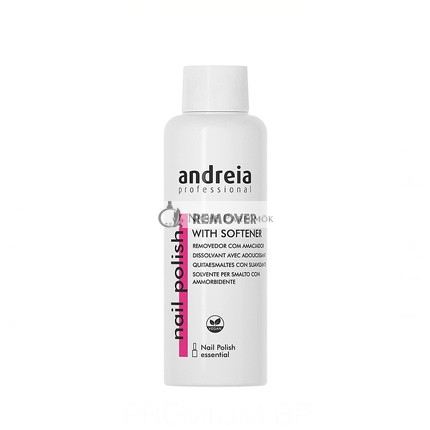 Andreia Professzionális körömlakklemosó lágyítószerrel - 100 ml