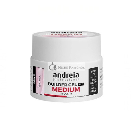 Andreia Építő Gél Közepes Viscosity 44g