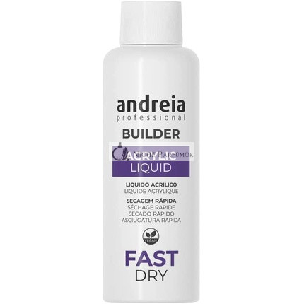 Andreia Professional Körömépítő Akryl Monomer Folyadék Gyors Száradás 100ml,