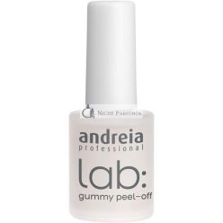   Andreia Professional Gummy Peel Off LAB Körömkezelések Peel Off Alaplakk Körömlakk Barrier és Folyékony Kutikula Védő Köröm Művészethez, 10.5ml