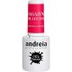 Andreia Semi-Permanenter Nagellack für UV/LED Lampe Intensiver Glanz und 4 Wochen Halt, Varnish Magazine Kollektion MZ2 Intensives Kirsche 10.5ml