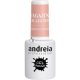 Andreia Semi-permanenter Nagelgel-Lack für UV/LED-Lampe Intensiver Glanz und 4 Wochen haltende französische Maniküre Nagellack Magazin Kollektion Farbe MZ4 Hellnude 10,5ml