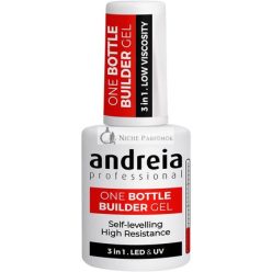  Andreia Professional Gel Builder Körömépítő Triphasic 3 az 1-ben LED és UV Soft White 14ml