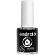 Andreia Halal atmungsaktiver Nagellack, wasserpermeabel, glänzend, vegan und tierversuchsfrei, B21 Schwarz glänzend, 10,5ml