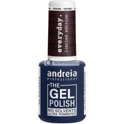   Andreia Professional A Gél Lakk Oldószermentes Gél Korlátozott Kollekció Szín ED6 Metálbarna Rézeltelt Árnyalat