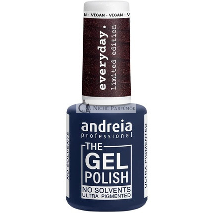 Andreia Professional A Gél Lakk Oldószermentes Gél Korlátozott Kollekció Szín ED6 Metálbarna Rézeltelt Árnyalat