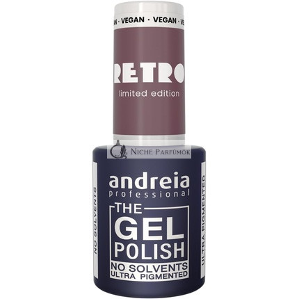 Andreia Professional A Gél Lakk Oldószermentes Gél Retro Limitált Kollekció Szín RT6 Titokzatos Régi Lila
