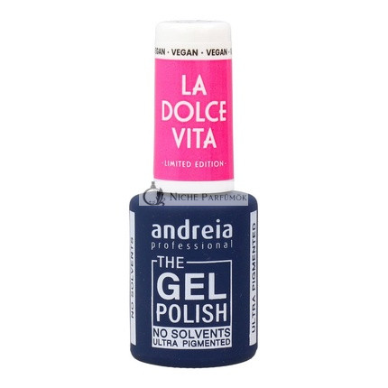 Andreia Dolce Vita DV5 Élénk Rózsaszín Körömlakk, 10,5 ml