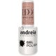 Andreia Professional Fél-Álló Körömlakk I DO Limitált Gyűjtemény Szín ID1 Rózsaszín Ezüst és Arany Csillám, 10,5ml