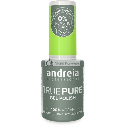 Andreia Professional Hema Free Gel Lakk - True Pure 21 Free és 100% Vegán Érzékeny Körmöknek, UV LED Áztatható Gél Körömlakk Szín T14 Neon Zöld, 10.5ml