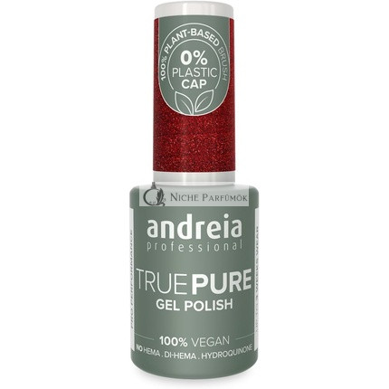 Andreia Professional Hema Free Gél Lakk Igaz Tiszta 21 Free és 100% Vegan Érzékeny Körmöknek, 10.5ml