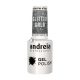Andreia Csillámos Zselé Lakk UV/LED Lámpához, Szín: GG1 Ezüst Szürke, 10.5ml