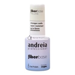 Andreia Gel Lakk Fiber Alap Szín Tejfehér, 10.5 ml