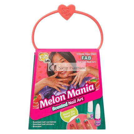 Fab Lab Melonenwahn Duftendes Nagelkunstset