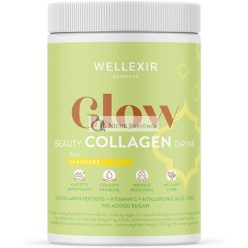 WELLEXIR Glow Beauty Drink Citrom 360g - 60 Napos Készlet