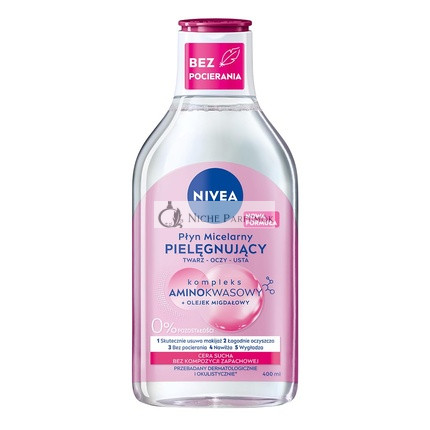 Nivea Nurse Micellás Tisztító Víz Száraz Bőrre, 400ml