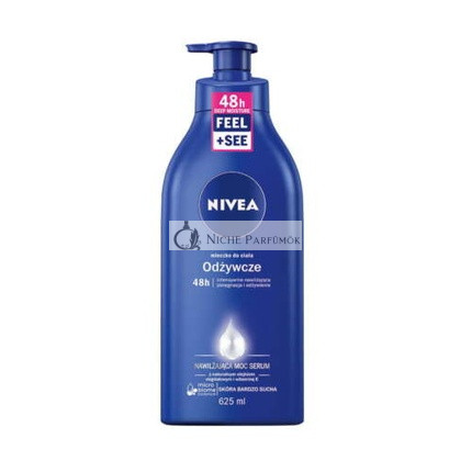Nivea Hidratáló Power Serum tápláló testápoló pumpával, 625ml