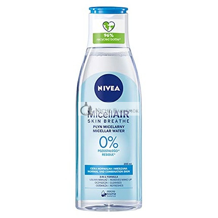 NIVEA Tápláló Micellás Víz Normál és Kombinált Bőrre, 200ml