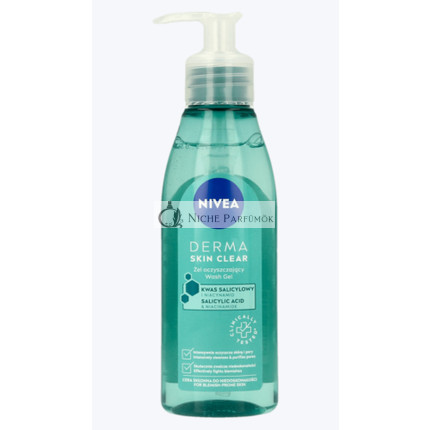 Nivea Derma Skin Clear Gesichtswaschgel mit Salicylsäure und Niacinamid 150ml