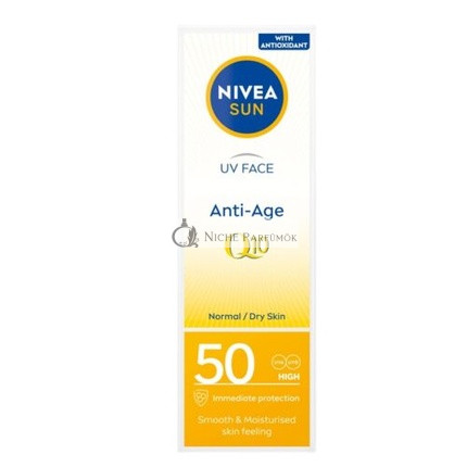 NIVEA Sun UV Arctis Anti-Age Q10 Ránctalanító Krém