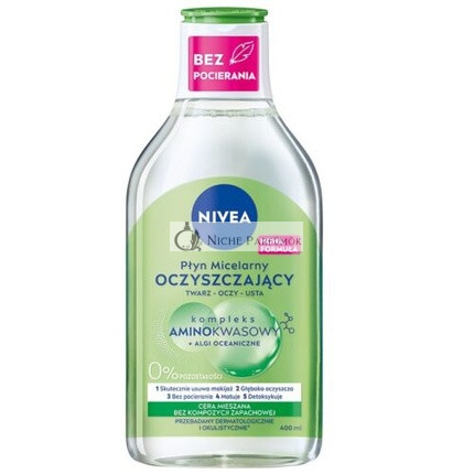 Nivea MicellAir Micellás Víz Kombinált Bőrre 400ml