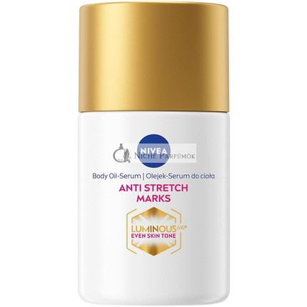 NIVEA LUMINOUS630 Olajos Testápoló Szérum Egyenletes Bőrtónus 100ml