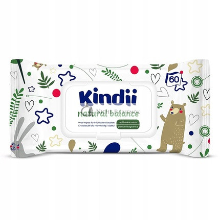 Cleanic Kindii Tücher Natürliche Balance 60 Stück