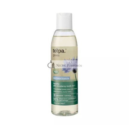 TOŁPA Grünes Reinigungs 2-in-1 Mildes Micellenwasser Tonic 200ml