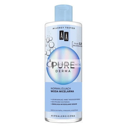 AA Pure Derma Normalisierende Micellenwasser, 400ml