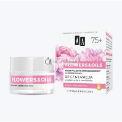   AA Flowers & Oils Regeneráló Ránctalanító Nappali és Éjszakai Krém 50ml, 75+