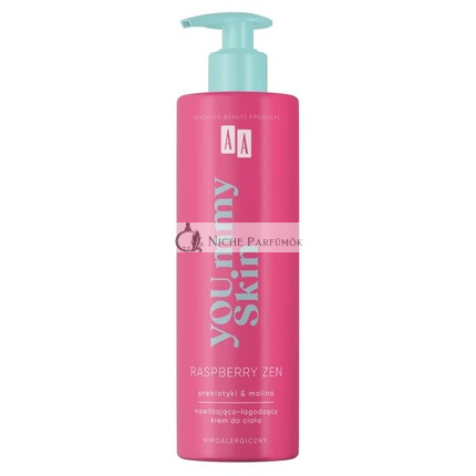 AA YOU.mmy Raspberry Zen Feuchtigkeitsspendende Körpercreme, 400ml
