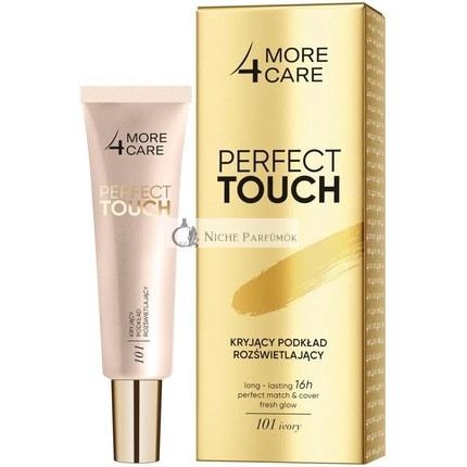 More4Care Perfektes Make-up mit strahlender Deckkraft und hyaluronhaltiger Feuchtigkeitspflege