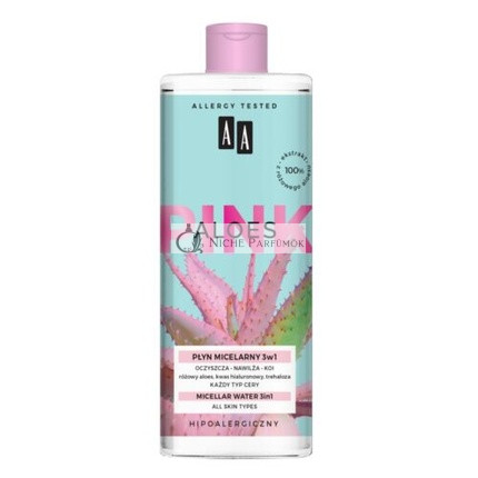 AA Aloes Pink Mizellenwasser 3-in-1, 400 ml