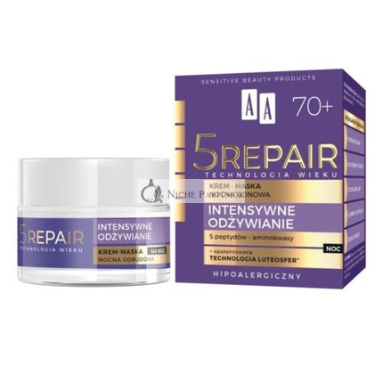 Technologie Alter 5Repair 70+ Nachtcreme-Maske Wiederaufbau 50 ml