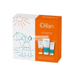   Oillan Baba Ünnepi Készlet - SPF 50 Emulzió 100ml, 3 az 1-ben Gél 200ml, Védőkrém 75ml