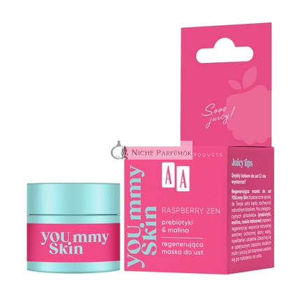 Aayoummy Hautregenerierende Lippenmaske Himbeer Zen, 10g