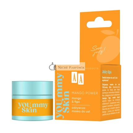 Aayoummy Hautnährendes Lippenmaske Mango Power, 10g