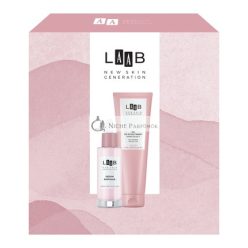   Laab Gesichtswaschgel-Set 150ml mit konzentrierter Serumampulle 30ml