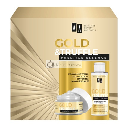 Aaset Goldtrüffel-Creme-Essenz für das Gesicht 50ml und Reinigungsmilch 150ml