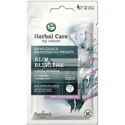   Blaue Algen Gesichtsmaske mit Thermalwasser für Jeden Hauttyp Farmona Herbal Care my Nature 2 x 5ml
