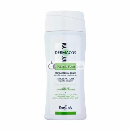 Farmona Dermacos Anti-Acne Antibakteriális Toner Bioaktív Iszap Kivonattal, 150ml
