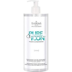   Farmona Pure Icon Többfunkciós Micellás Gél Arc- és Szemsminkhez, 400 ml