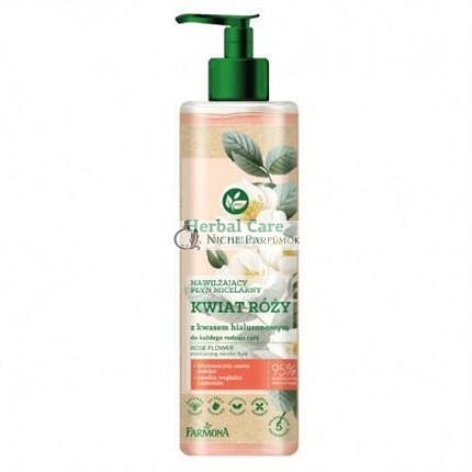 Herbal Care My Nature Feuchtigkeitsspendendes Mizellenwasser mit Rosenblüten und Hyaluronsäure