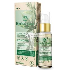   FARMONA HERBAL CARE Arc-, Nyak- és Dekoltázs Szérum Olaj Kendermaggal és E-vitaminnal Minden Bőrtípusra 50ml