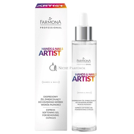Farmona Professional Hände und Nägel Künstler Express Weichmacher Gel zum Entfernen von Nagelhaut 50ml