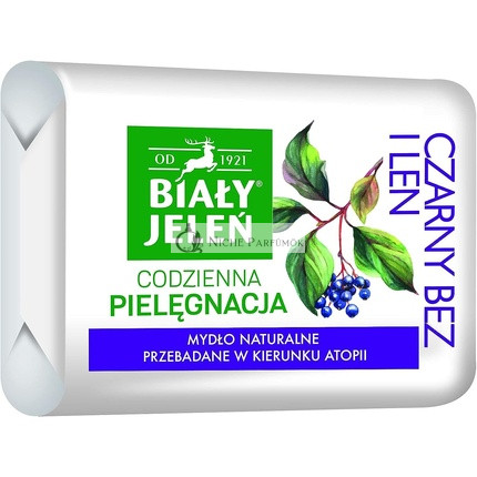 Biały Jeleń Naturseife Schwarz 100g