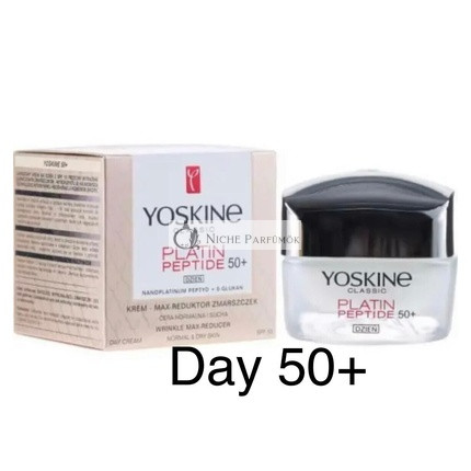 Yoskine Classic Platin Peptid 50+ Nappali Krém, 50ml