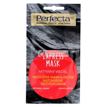 Perfecta Express Peel-Off Szénmaszk Detox 8ml
